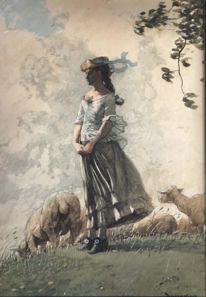 Winslow Homer Fresh Air (mk44)